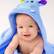 Load image into Gallery viewer, Zoocchini Baby Hooded Towel