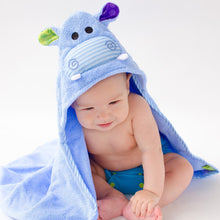 Load image into Gallery viewer, Zoocchini Baby Hooded Towel
