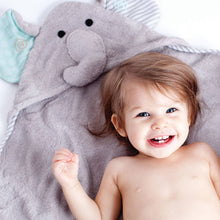Load image into Gallery viewer, Zoocchini Baby Hooded Towel