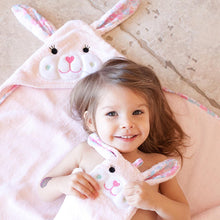 Load image into Gallery viewer, Zoocchini Baby Hooded Towel