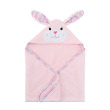 Load image into Gallery viewer, Zoocchini Baby Hooded Towel