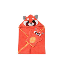 Load image into Gallery viewer, Zoocchini Baby Hooded Towel