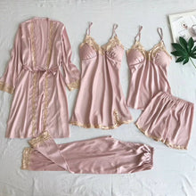 Load image into Gallery viewer, Feminism Clothing -Candice Lounge Wear 5pcs Set Robe