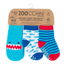 Load image into Gallery viewer, Zoocchini Baby Safety Grip Socks (Set of 3)