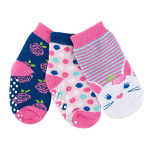 Load image into Gallery viewer, Zoocchini Baby Safety Grip Socks (Set of 3)