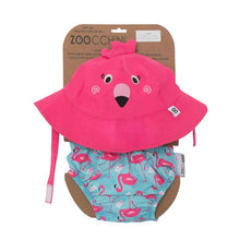 Load image into Gallery viewer, Zoocchini Swim Diaper & Sunhat Sets (Large 12-24months)