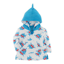 Load image into Gallery viewer, Zoocchini Baby Upf50 Swim Terry Coverup - (12-24 mos.)