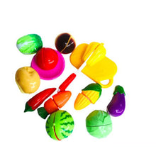 Load image into Gallery viewer, Food Heaven Cutting Toy with Velcro Strap