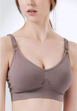 Load image into Gallery viewer, Mamamaway - 210890P - Ultra Breezy / Antibacterial Seamless Maternity & Nursing Bra (Meryl Skinlife)