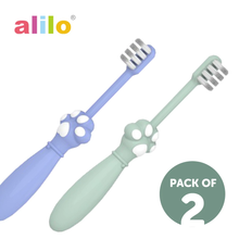 Load image into Gallery viewer, Alilo Kids Soft Tooth Brush 2-5yrs old (Pack of 2)