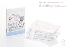 Load image into Gallery viewer, Iflin My Comfy Bamboo Swaddle with Hood