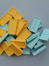 Load image into Gallery viewer, Tots & Kisses Domino Set in Caribbean