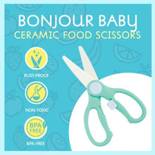 Load image into Gallery viewer, Bonjour Baby Food-Grade Ceramic Scissors