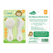 Load image into Gallery viewer, Tiny Buds Baby Naturals Hair Highness Hair Brush Set