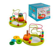 Load image into Gallery viewer, Wooden Toys - Beads Around The Tower