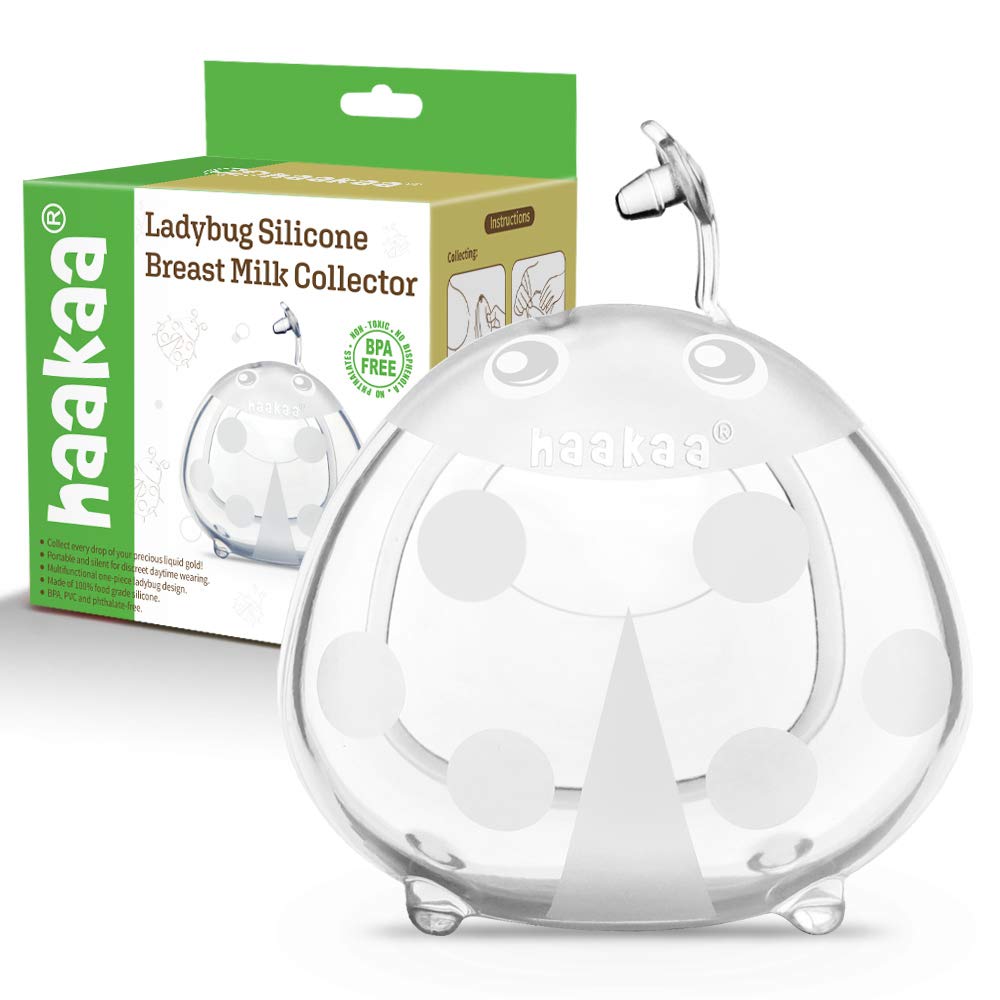 Haakaa Ladybug Silicone Breast Milk Collector – Urban Mom