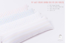 Load image into Gallery viewer, Iflin My Sweet Dreams Bamboo Bolster (For Toddler)