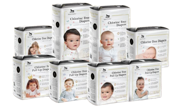 Chlorine online free diapers