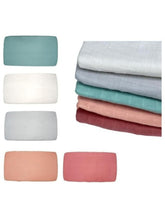 Load image into Gallery viewer, Swaddies Organic Bamboo Fitted Crib Sheet