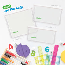 Load image into Gallery viewer, Zippies Reusable Lay Flat Bags