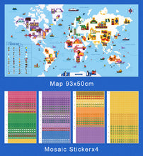 Load image into Gallery viewer, Mideer Poster Sticker World Map