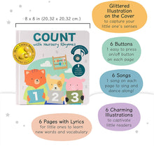 Load image into Gallery viewer, Cali's Books Count with Nursery Rhymes