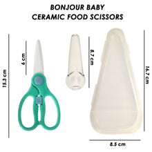 Load image into Gallery viewer, Bonjour Baby Food-Grade Ceramic Scissors