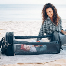 Load image into Gallery viewer, Bizzi Growin Pod Baby Travel Bag And Cot