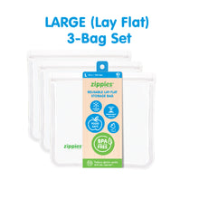 Load image into Gallery viewer, Zippies Reusable Lay Flat Bags