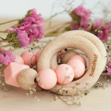 Load image into Gallery viewer, Booginhead - Beaded Silicone & Wood Teething Rings