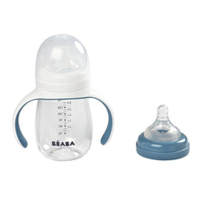 Load image into Gallery viewer, Beaba 2 in 1 Learning Bottle 210ml