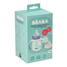 Load image into Gallery viewer, Beaba 2 in 1 Learning Bottle 210ml