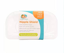 Load image into Gallery viewer, Orange and Peach Nipple Shield