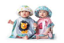 Load image into Gallery viewer, Flap Jack Kids - Reversible Baby & Kids Patterned Sun Hat