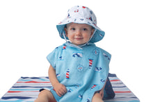 Load image into Gallery viewer, Flap Jack Kids - Reversible Baby & Kids Patterned Sun Hat
