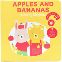 Load image into Gallery viewer, Cali's Books Apples and Bananas Nursery Rhymes