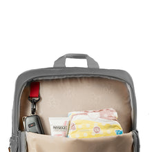 Load image into Gallery viewer, Bebear Bennett Diaper Backpack - Ash Gray
