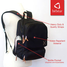 Load image into Gallery viewer, Bebear Bennett Diaper Backpack