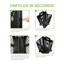 Load image into Gallery viewer, Clever Spaces Foldable Utility Cart (Tall)