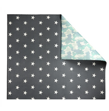 Load image into Gallery viewer, Play with Pieces - Star/Camo Play Mat
