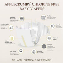 Load image into Gallery viewer, Applecrumby Chlorine Free Baby Tape Diaper