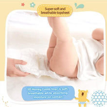 Load image into Gallery viewer, Baby Moby Chlorine Free Tape Diapers (New Born Size 0-5kgs) - 42 pcs