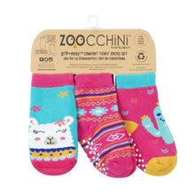 Load image into Gallery viewer, Zoocchini Baby Safety Grip Socks (Set of 3)