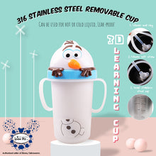 Load image into Gallery viewer, DisneyTableware by Dish Me PH - 3D Stainless Learning Sippy Cup