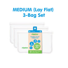 Load image into Gallery viewer, Zippies Reusable Lay Flat Bags