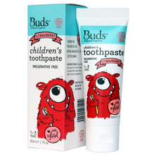 Load image into Gallery viewer, Buds Children’s Toothpaste With Xylitol (1-3 years old)
