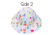 Load image into Gallery viewer, Flap Jack Kids - Reversible Baby & Kids Patterned Sun Hat
