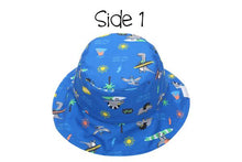 Load image into Gallery viewer, Flap Jack Kids - Reversible Baby & Kids Patterned Sun Hat