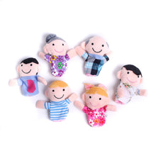 Load image into Gallery viewer, Family Finger Puppets