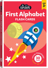 Load image into Gallery viewer, Junior Explorers First Alphabet Flash Cards (Large)